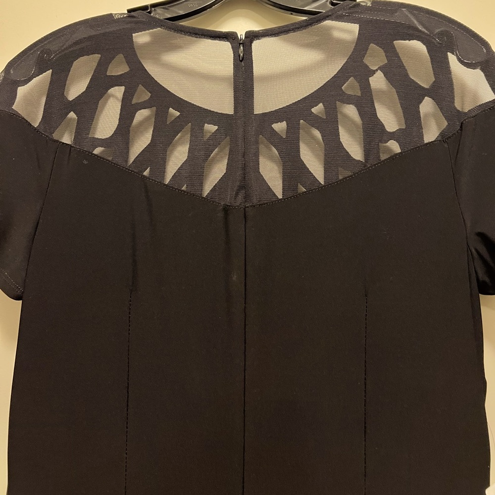 Brand new sexy, classy, elegant merino, with goldfish gem embroidery on collar